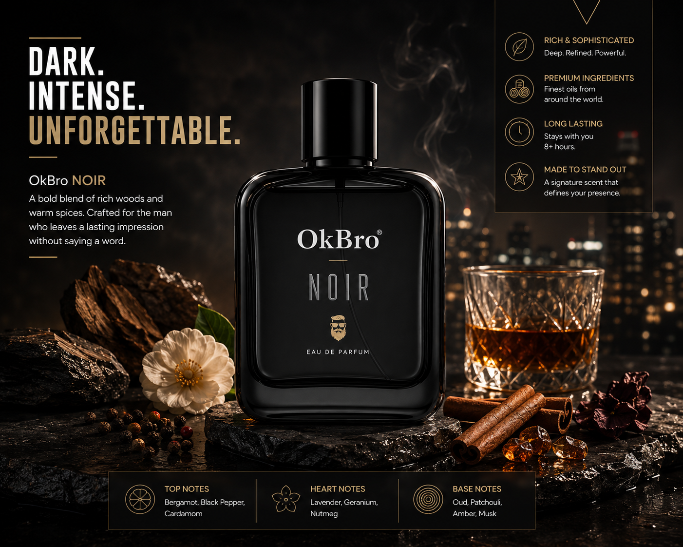 OkBro Perfume Noir - Alternate view